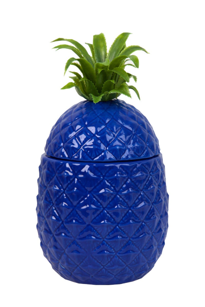 blue pineapple ice bucket