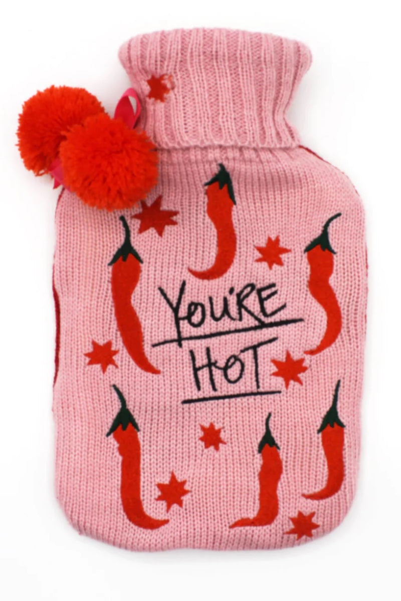 youre hot hot water bottle