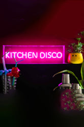 kitchen disco neon light