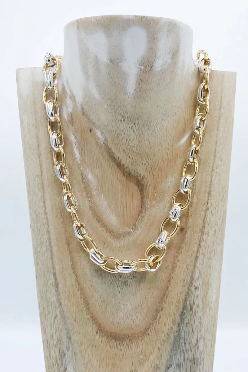 Multi Link Chain Necklace