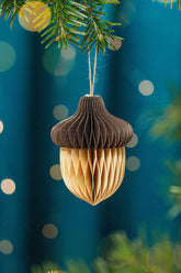 acorn paper hanging decortation