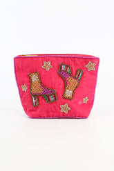 dancing boot small purse