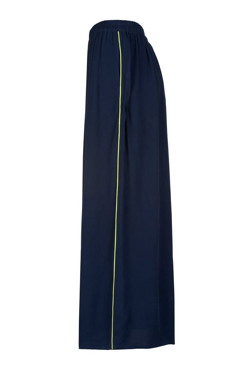 navy palazzo trousers