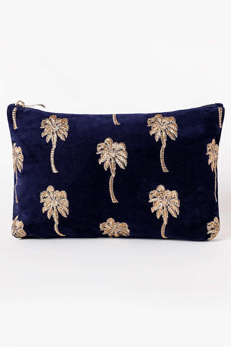 gold palm everyday pouch
