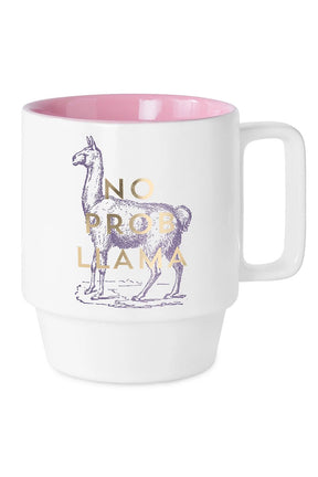 design works ink no prob llama mug