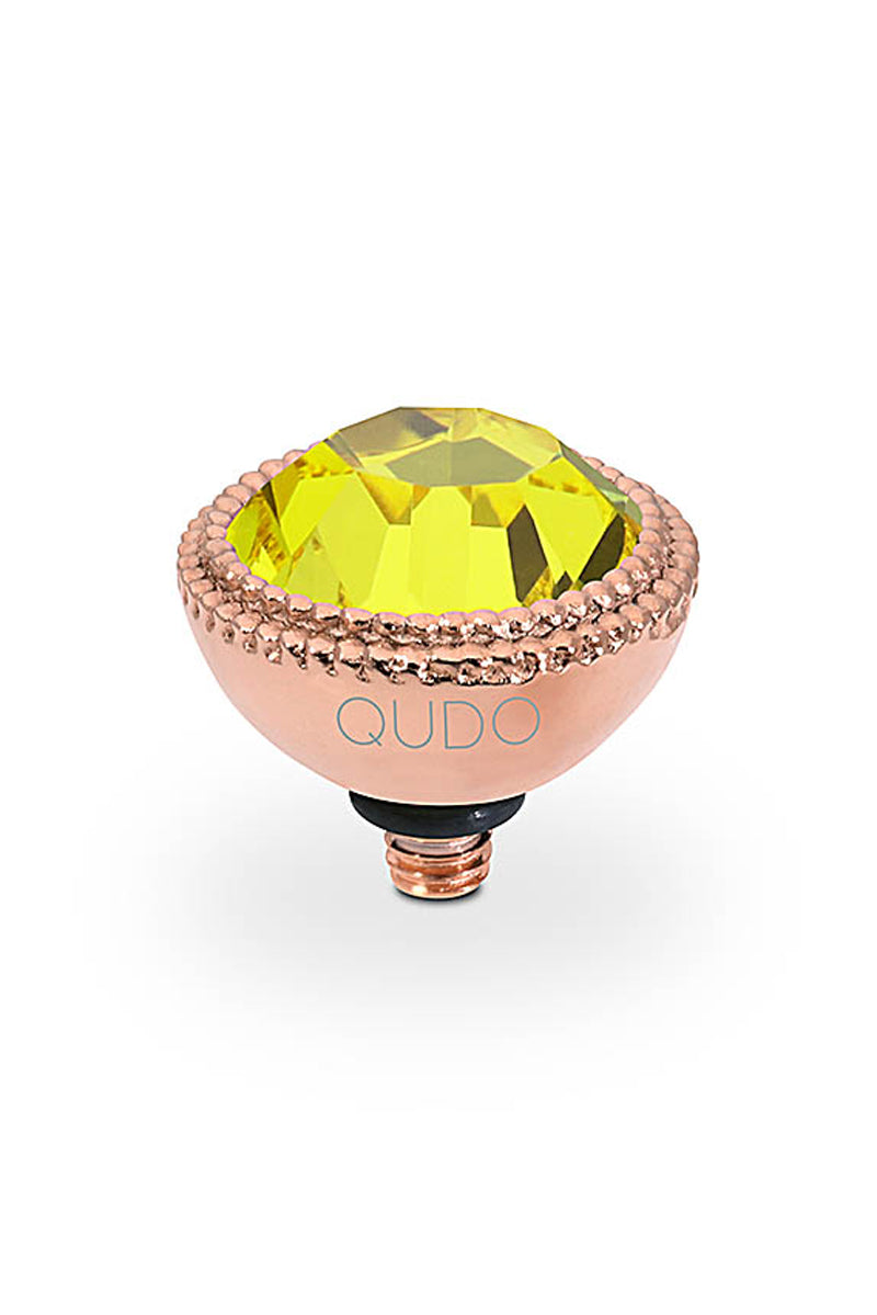 yellow Fabero ring top rose gold